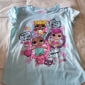 L.O.L. Surprise! Light Blue Graphic Tee